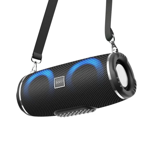 Bluetooth Hangszóró Hoco HC12, 10W, RGB, Vízálló, Fekete - 1