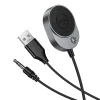 Bluetooth vevő Hoco E150 tok, Szürke - 3