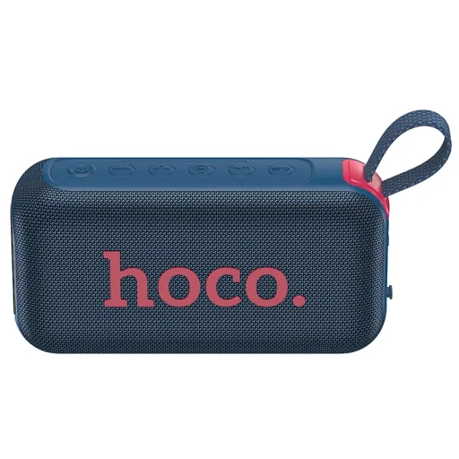 Bluetooth Hangszóró Hoco HC32, 2 x 10W, TWS, RGB, Sötétkék - 2
