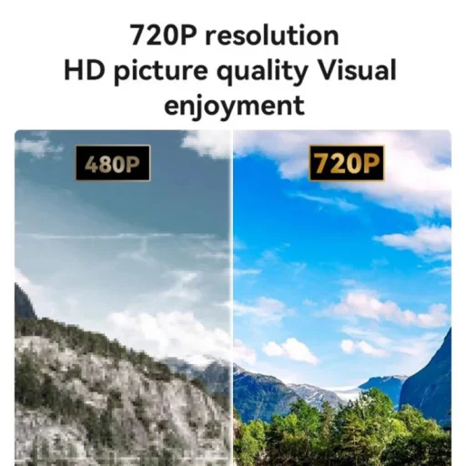 Yesido TV13 videoprojektor, 720P, 190ANSI, Android 9.0, fehér - 4