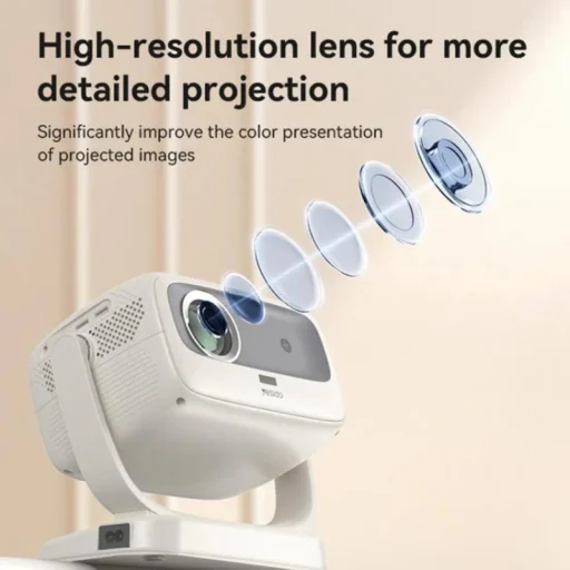 Yesido TV13 videoprojektor, 720P, 190ANSI, Android 9.0, fehér - 6