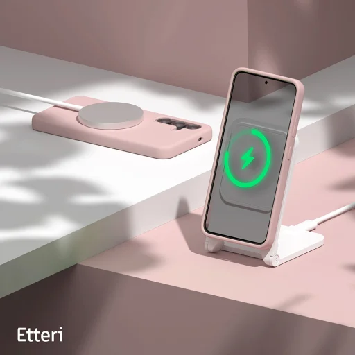 Etteri szilikon tok Samsung Galaxy S25 Edge-hez, világos rózsaszín tok - 7