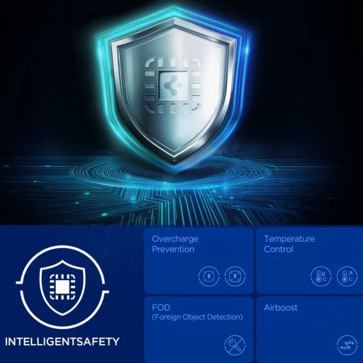 Spigen Essential EV25MFAQ Qi2.2 Peltier Mágneses Magsafe Autós Tartó Vezeték Nélküli Töltő Fekete - 7