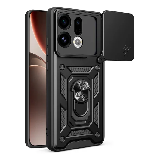 Oppo Find X9 Fekete Techsuit CamShield Series tok - 1