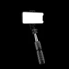 Mini Selfie Stick (Q11) - Stabil Állvány Bluetooth Távirányítóval, 360 Fokos Forgathatóság, Rozsdamentes Acél, 74cm - Fekete Techsuit thumbnail