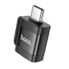 OTG USB C to USB A Adapter Hoco 3A UA31C fekete thumbnail