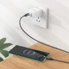 Fekete Hoco 3A 60W 3 m X91 USB C - USB C kábel thumbnail