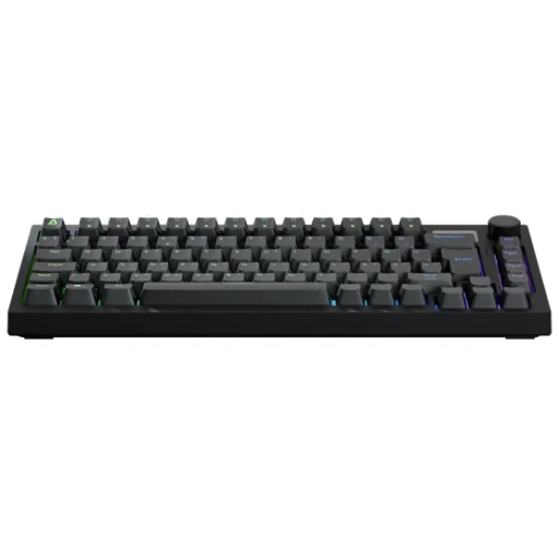 BIL AVAX GM02 75% Gasket RGB mechanikus vezetékes billentyűzet Outemu barna switch, magyar kiosztás - 1