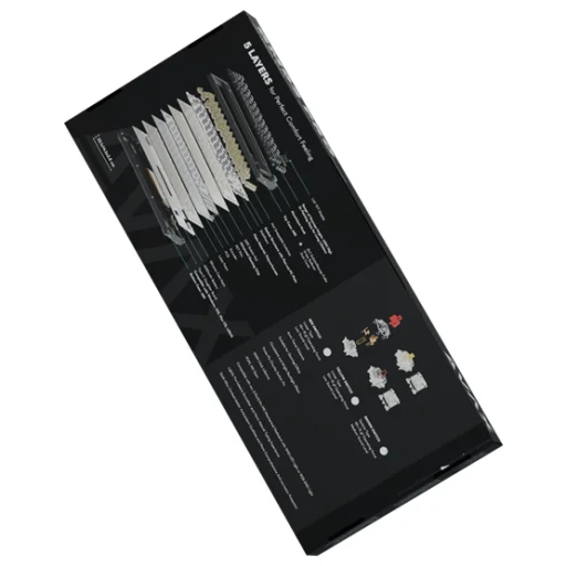 BIL AVAX GM02 PRO 75% Gasket RGB tri-mode mechanikus billentyűzet Gateron piros switch, magyar kiosztás - 6