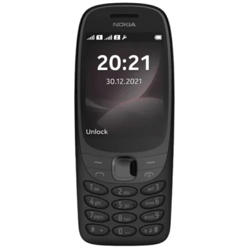 Nokia 6310 TA-1607 telefon fekete - 3