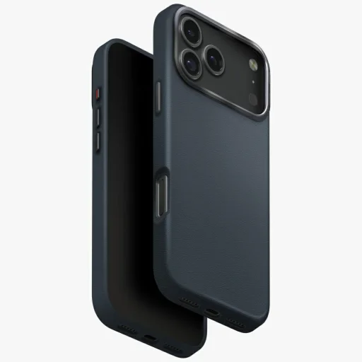 iPhone 17 Pro Max UNIQ Lyden tok Magclick töltés Kék tok - 1