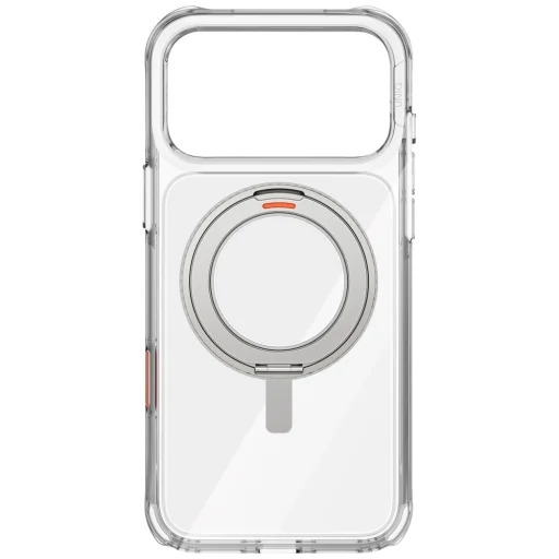iPhone 17 Pro Max UNIQ Swivix tok 360 fokban forgatható kitámasztóval Átlátszó - 3