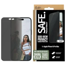 iPhone 16 Pro Max SAFE by PanzerGlass 6.9" Adatvédelmi Üvegfólia Ultra-Széles Illeszkedés SAFEP95878