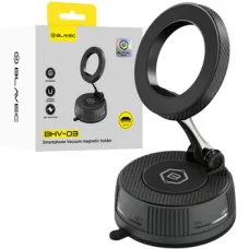 Blavec autós tartó BHV-03 mágneses vákuumos műszerfalra vagy szélvédőre (BHV03-PMB) fekete