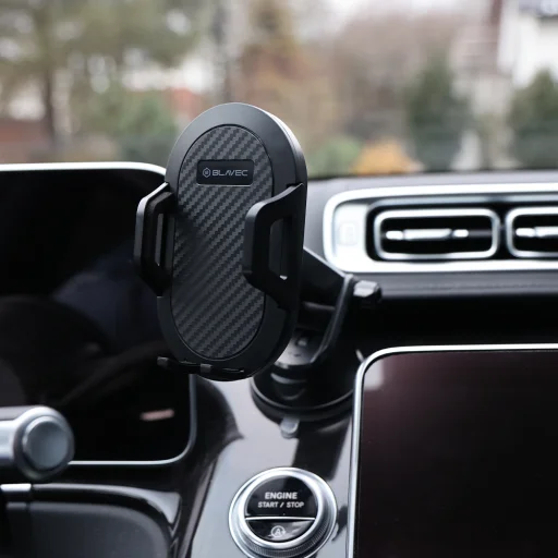 Blavec BH-20 autós telefontartó szélvédőre (BH20-WSB) fekete - 2