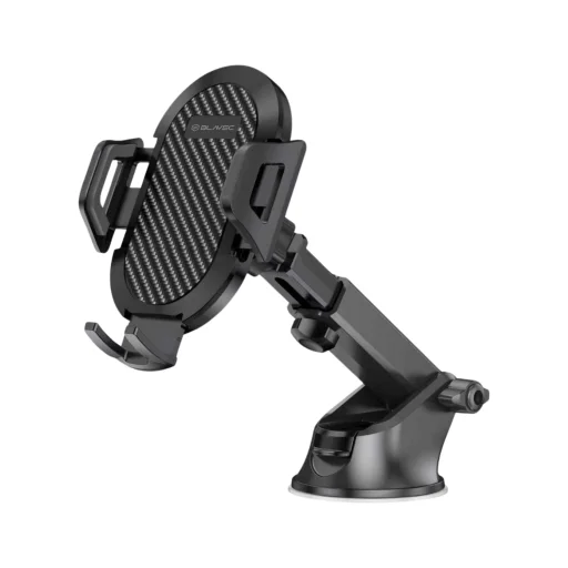 Blavec BH-20 autós telefontartó szélvédőre (BH20-WSB) fekete - 1