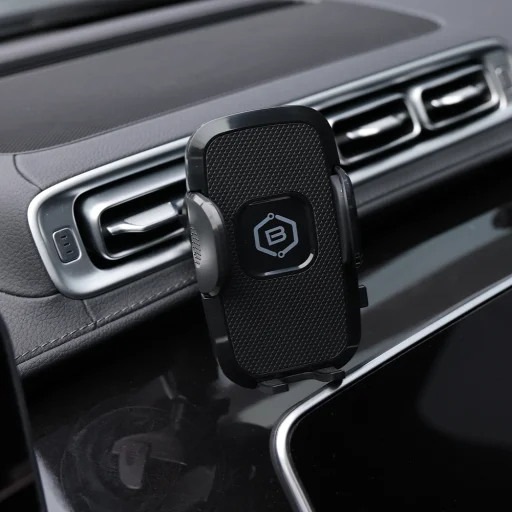 Blavec autós telefontartó BH-21 szellőzőrácsra (BH21-AVB) fekete - 2