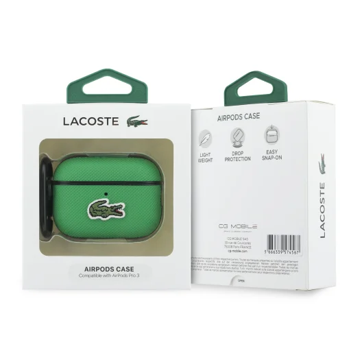 Lacoste Petit Pique Croc Logo Patch Tok AirPods Pro 3 Zöld - 4