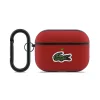 Lacoste Petit Piqué Croc Logo Patch AirPods Pro 3 tok piros thumbnail