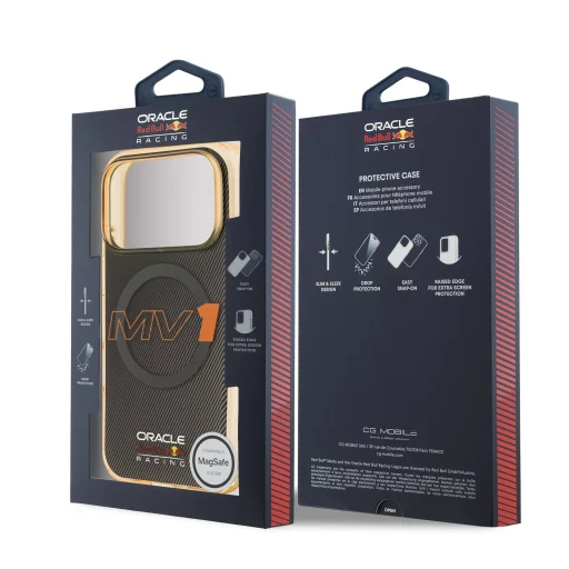 Red Bull PC Double Layer MV1 MagSafe tok iPhone 17 Pro Max-hoz Szürke tok - 7