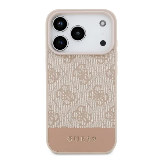Guess PU 4G Stripe tok iPhone 17 Pro Pink - 3