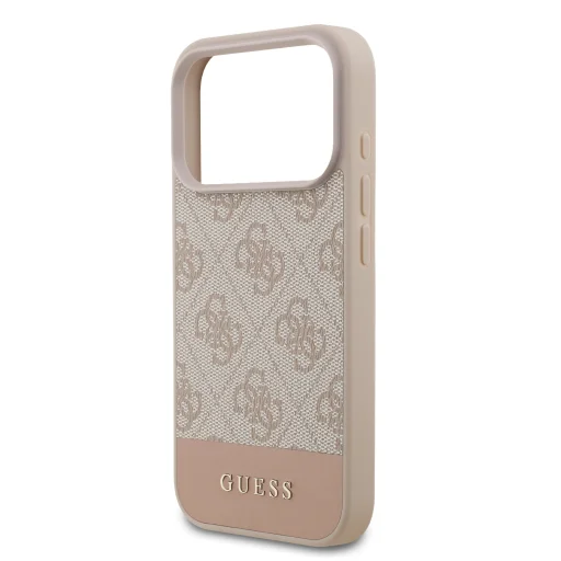 Guess PU 4G Stripe tok iPhone 17 Pro Pink - 5