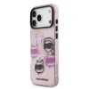 Karl Lagerfeld IML Multi K&CH Heads tok iPhone 17 Pro Max Pink thumbnail