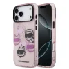 Karl Lagerfeld IML Multi K&CH Heads tok iPhone 17 Pro Max Pink