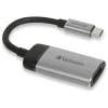 Verbatim Adapter USB-C - HDMI 4K alumínium 49143