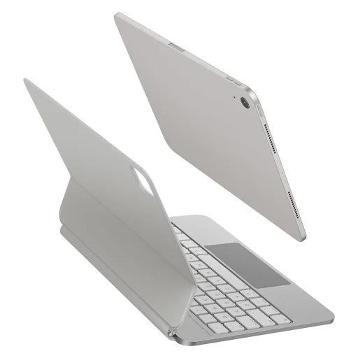 iPad Air 11" (2024/25) / Air 10.9" (2022/20) UNIQ Venno Pro mágneses okos tok billentyűzettel tok - 1