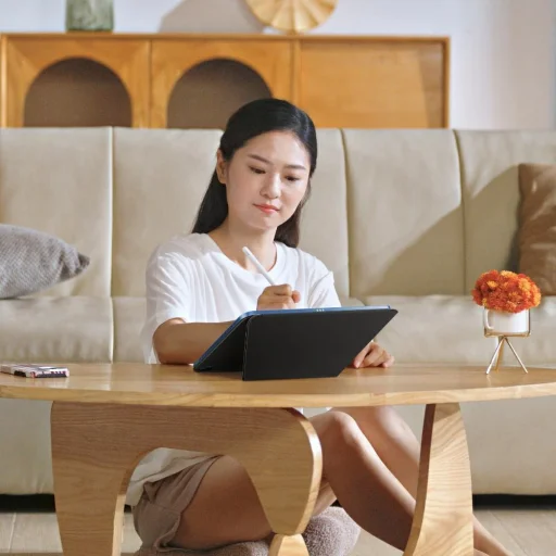 iPad 10.9" 10. generáció (2022) / iPad 11" A16 (2025) PITAKA MagEZ Folio 2 tok fekete - 4