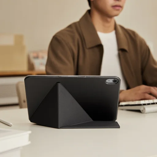 iPad Air 11" (2024-2025) PITAKA MagEZ Folio 2 fekete tok - 7