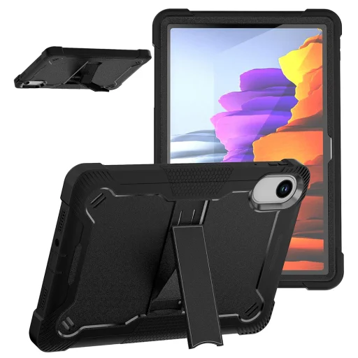 Xiaomi Redmi Pad 2 Techsuit - Rugged TabShell + Képernyővédő - Fekete tok - 2