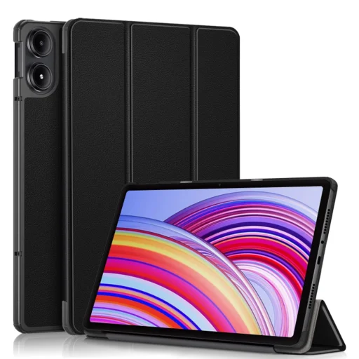 Xiaomi Redmi Pad Pro / Poco Pad Techsuit FoldPro - Fekete tok - 1