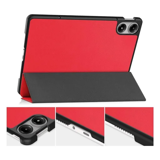 Xiaomi Redmi Pad Pro / Poco Pad Piros Techsuit FoldPro tok - 3