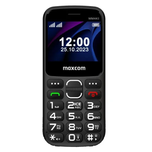 Mobiltelefon - MAXCOM MM 443 4G FEKETE - 2