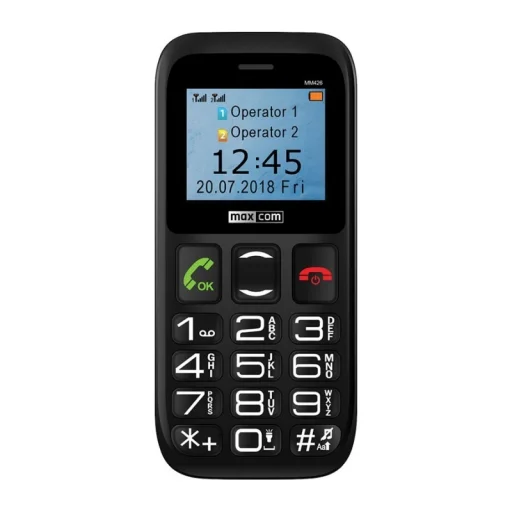 Mobiltelefon GSM MAXCOM MM 426SE FEKETE - 2