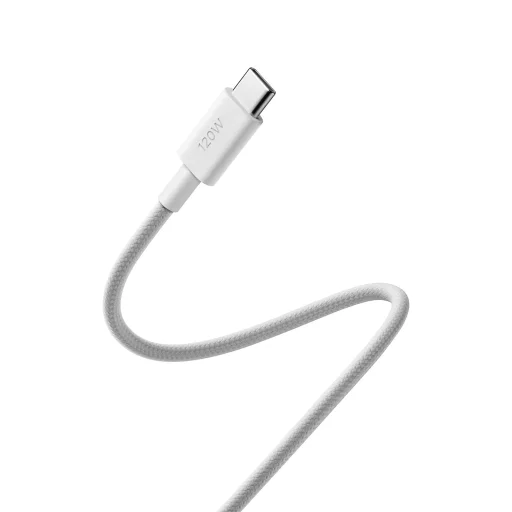 Xiaomi Eredeti USB-C/USB-C Adatkábel 6A 1m Fehér - 3