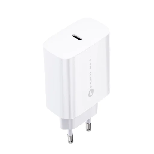 Forcell Univerzális hálózati, fali töltő adapter USB C PD aljzattal 3A 25W teljesítménnyel és QC 4.0 funkcióval - 2