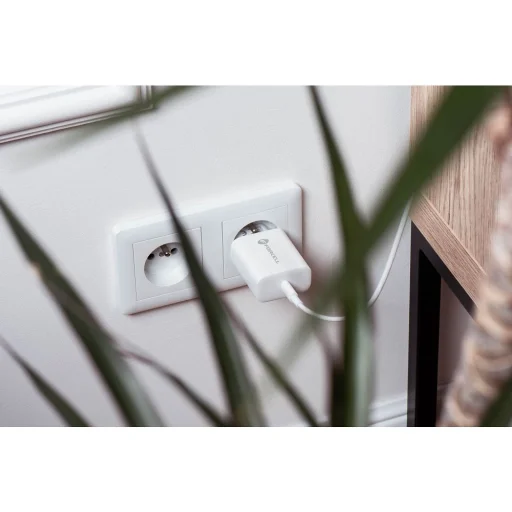 Forcell F-Energy USB C QC4.0 PD 3A 20W + kábel USB C Lightning fehér - 11