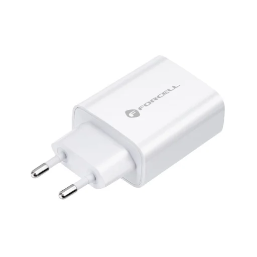 Forcell F-Energy USB C QC4.0 PD 3A 20W + kábel USB C Lightning fehér - 3