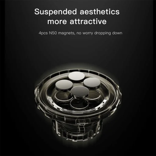 F-Grip IronSecure szélvédőre/műszerfalra szerelhető mágneses autós telefontartó fekete, - 10