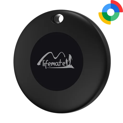 Lifemate GPS Bluetooth LifeTag Nyomkövető HD-P16-3 Android fekete - 1