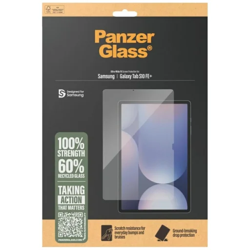 Samsung Galaxy Tab S10 FE+ edzett üveg PanzerGlass Ultra-Wide Fit üvegfólia - 4