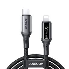 Joyroom S-A60 StarTalk 30W USB-C - Lightning 1,2m - fekete