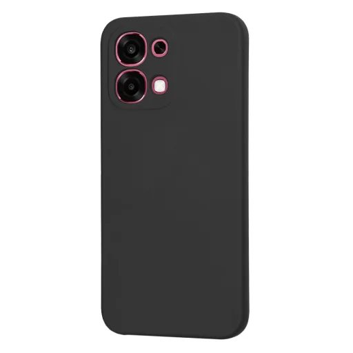 Oppo A6 Pro 4G / A6 Pro 5G - Techsuit SoftFlex - Fekete tok - 2