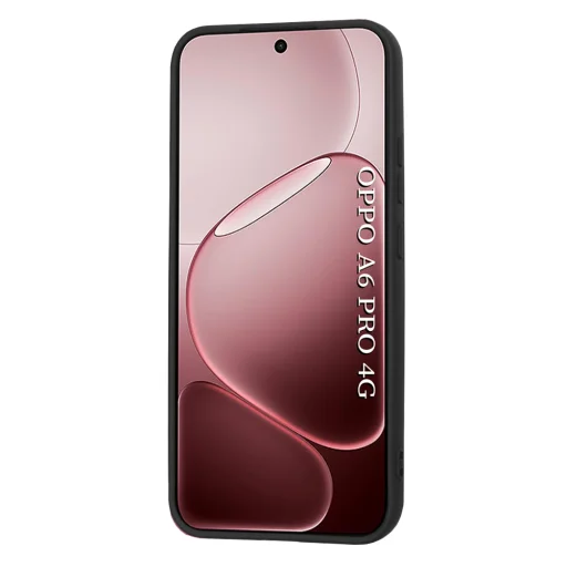 Oppo A6 Pro 4G / A6 Pro 5G - Techsuit SoftFlex - Fekete tok - 3
