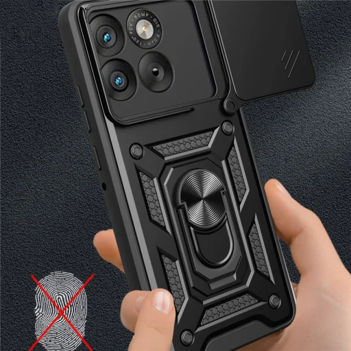 Motorola Edge 70 Zöld Techsuit CamShield Series tok - 2