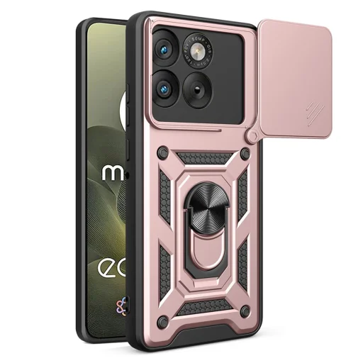 Motorola Edge 70 Techsuit CamShield Series - Rose Gold tok - 1