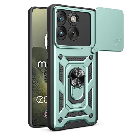 Motorola Edge 70 Zöld Techsuit CamShield Series tok - 1